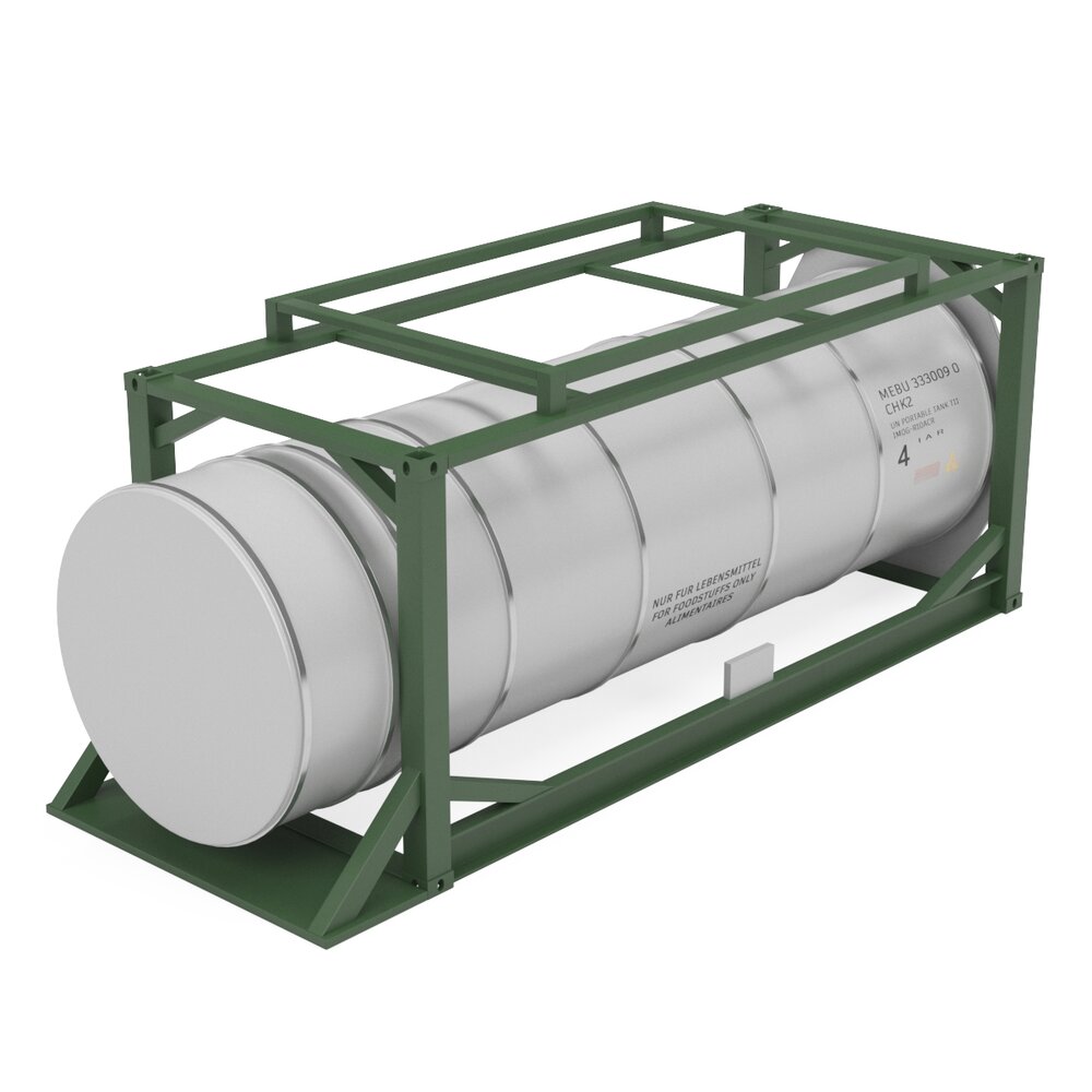 Tank Container 01 3D model