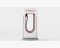 Tesla Supercharger 3Dモデル