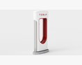 Tesla Supercharger 3Dモデル