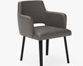 Thea Queen Gallotti and Radice Armchair 3d model