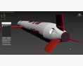 Tomahawk Land Attack Cruise Missile Modelo 3D