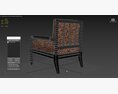 Tommy Bahama Kingston Sedona Outdoor Accent Chair 3Dモデル