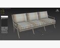 Tommy Bahama Misty Garden Sofa 3D модель