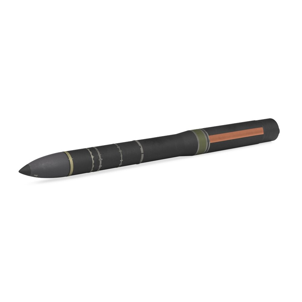Topol-M SS-27 Mod 1 ICBM Ballistic Missile 3D модель