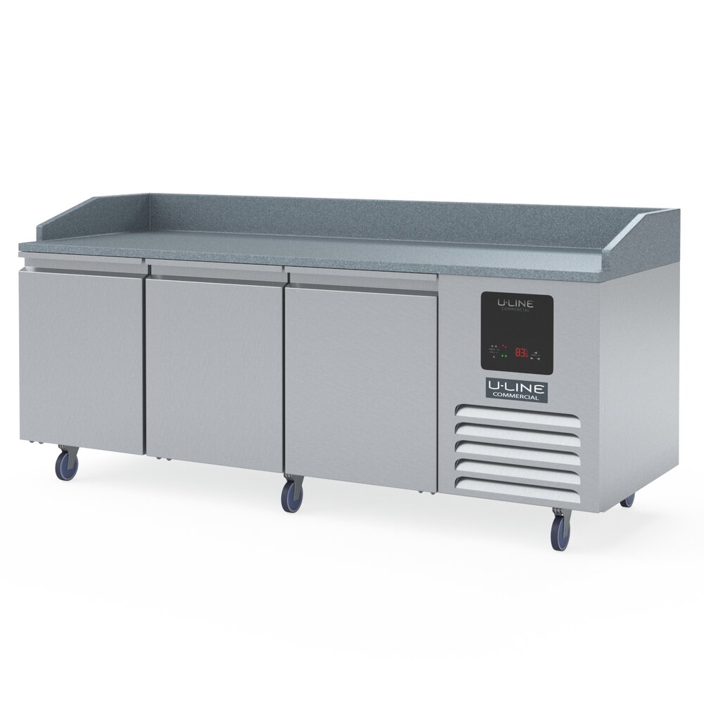U-Line Pizza Prep Table Refrigerators UCPP488-SS61A Modèle 3D