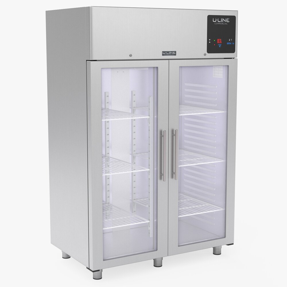U-Line Refrigerators UCRE553-SG71A Modello 3D