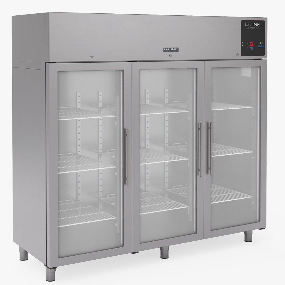 U-Line Refrigerator UCRE585-SG71A 3D模型