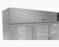 U-Line Refrigerator UCRE585-SG71A Modello 3D