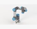 Universal Robots collaborative UR3 With Robotiq Two Finger 3D 모델 