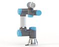 Universal Robots collaborative UR3 With Robotiq Two Finger Modello 3D