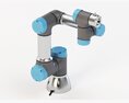 Universal Robots collaborative UR3 With Robotiq Two Finger 3D 모델 