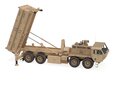 US Mobile Anti-Ballistic Missile System THAAD Open Version 3D模型