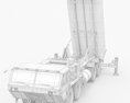 US Mobile Anti-Ballistic Missile System THAAD Open Version Modelo 3d