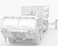 US Mobile Anti Ballistic Missile System THAAD Modello 3D