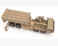 US Mobile Anti Ballistic Missile System THAAD 3D модель seats