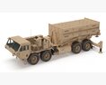US Mobile Anti Ballistic Missile System THAAD 3D模型