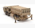 US Mobile Anti Ballistic Missile System THAAD 3D модель