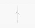 Vestas V164 9 MW Wind Turbine 3d model