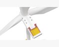 Vestas V164 9 MW Wind Turbine 3Dモデル