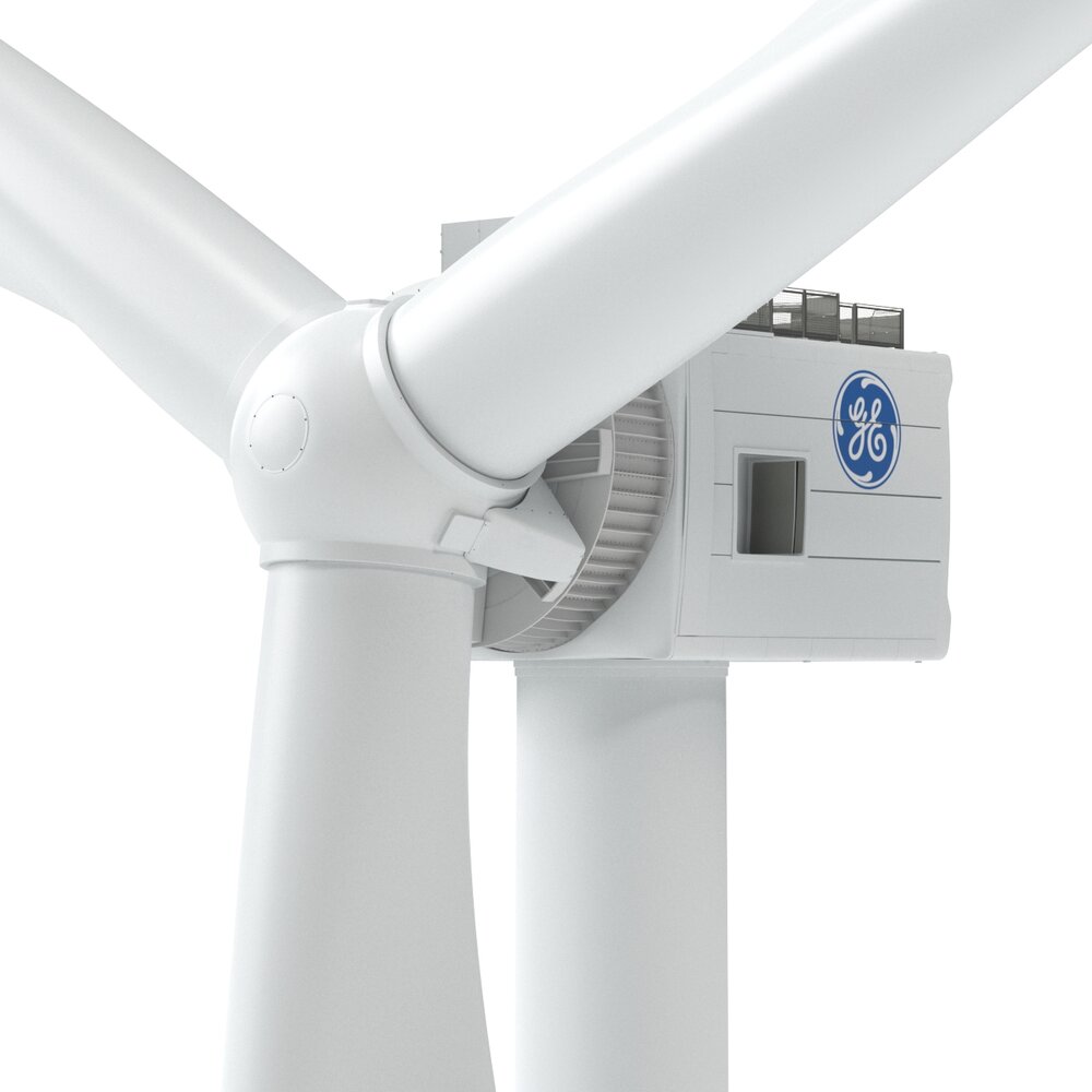 Wind Turbine GE Haliade-X 13MW 3D model