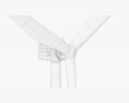 Wind Turbine GE Haliade-X 13MW 3D-Modell