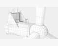 Wind Turbine Vestas with details Modello 3D