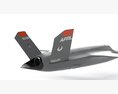 XQ-58 Valkyrie Military Drone 3D модель
