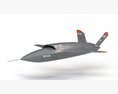 XQ-58 Valkyrie Military Drone 3D-Modell