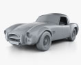 AC Shelby Cobra 289 Roadster 1966 3D-Modell clay render