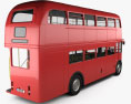 AEC Routemaster RM 1954 3d model back view