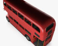 AEC Routemaster RM 1954 3d model top view