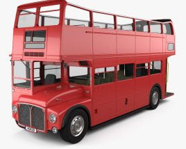 3D model of AEC Routemaster RMC 1954
