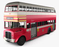 AEC Regent 2층 버스 1952 3D 모델 