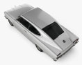 AMC Marlin 1965 3d model top view