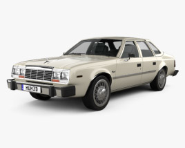 3D model of AMC Concord sedan 1980