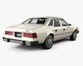 AMC Concord sedan 1980 3d model back view