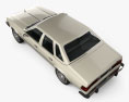 AMC Concord sedan 1980 3d model top view