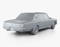 AMC Rambler Classic 770 4门 轿车 1964 3D模型