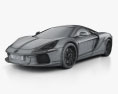 ATS GT 2023 3D 모델  wire render