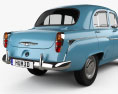 MZMA Moskvich 402 1956 3D-Modell