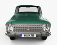 AZLK Moskvich 408 1964 3d model front view