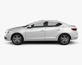 Acura ILX 2016 3d model side view