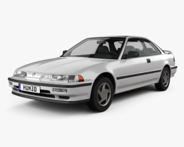 Acura Integra coupe 1993 3D model