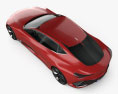 Acura Precision 2017 3D-Modell Draufsicht