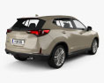 Acura CDX 2019 3D 모델  back view