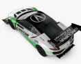 Acura NSX EV 2017 3D模型 顶视图