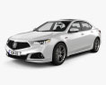Acura TLX A-Spec 2020 3D 모델 