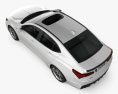 Acura TLX A-Spec 2020 3D模型 顶视图