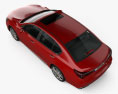 Acura RLX Sport híbrido SH-AWD 2019 Modelo 3D vista superior