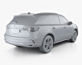 Acura MDX Sport гібрид з детальним інтер'єром 2020 3D модель